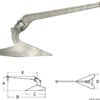 LEWMAR C.Q.R. hot-galvanized pressed steel anchor - kg 20 - Kod. 01.147.20 2