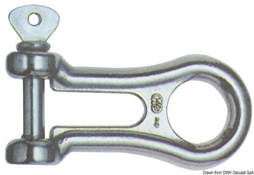 Łącznik do łańcucha KONG Chain gripper z nierdzewnej stali 6/8 mm - Kod. 01.743.01 3