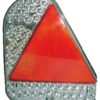 Reflektor tylny LED z trójkątnym szkłem odblaskowym - Kod. 02.021.22 2