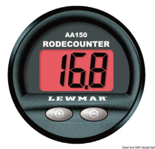 Lewmar chain counter AA150 basic functions - Kod. 02.357.04 3