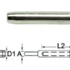 Zacisk z nierdzewnej stali AISI 316 - oczko - 10 mm - Kod. 05.190.10 2