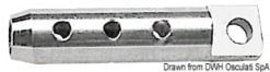 Końcówka do lin ratunkowych z nierdzewnej stali - Widełki - 6 mm - Kod. 05.762.06 5