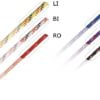 Marlow Excel Racing braid, lime 1.5 mm - Kod. 06.429.15LI 2