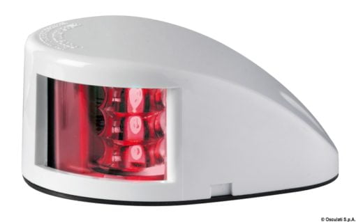 Lampy burtowe Mouse Deck do 20 m - Mouse Deck navigation light red ABS body white - Kod. 11.037.01 3