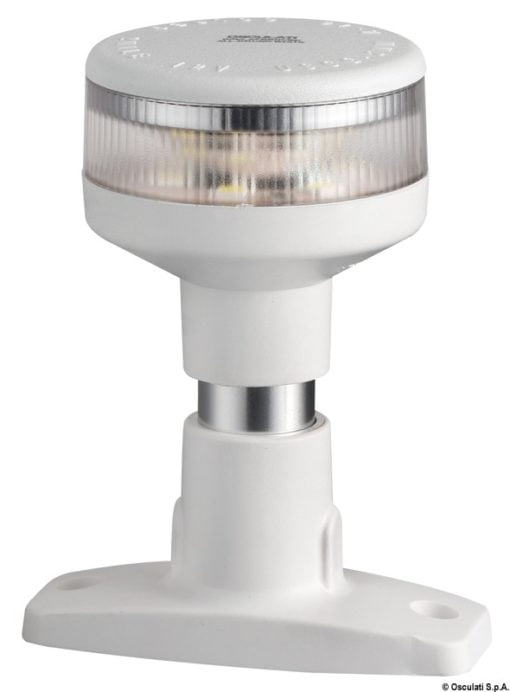 Latarnie kotwiczne Evoled 360° ze źródłem światła LED - Tworzywo sztuczne, biała - Kod. 11.039.16 3