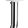 Maszt do lamp w komplecie z latarnią Evoled 360° - Wersja narożna, wyjmowana, z podstawą ze stali inox, mocowanie w pozycji poziomej - Latarnia Biała - Kod. 11.039.42 1