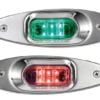Lampy pozycyjne Evoled Eye LED o niskim zużyciu energii, przeznaczone do montażu wpuszczanego w nadburcie. 112,5° lewa+ 112,5° prawa - Kod. 11.043.24 1