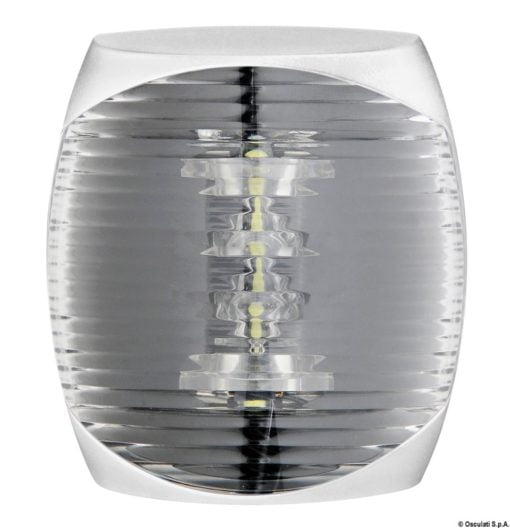 Lampy pozycyjne Sphera II LED do 20 m, obudowa z poliwęglanu. Obudowa ABS biała. Dwukolorowa 225° - Kod. 11.060.15 5