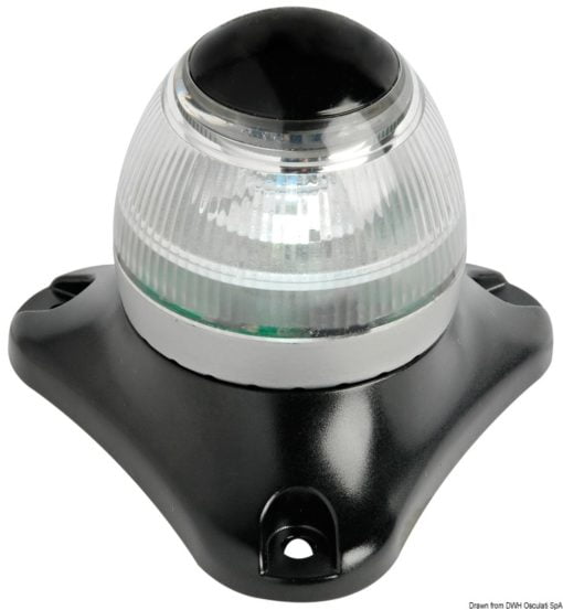Lampy pozycyjne Sphera II LED 360° do 50 m. Obudowa ABS biała. Kotwiczna 360°. - Kod. 11.061.11 4