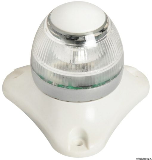 Lampy pozycyjne Sphera II LED 360° do 50 m. Obudowa ABS czarna. Kotwiczna 360°. - Kod. 11.061.01 4