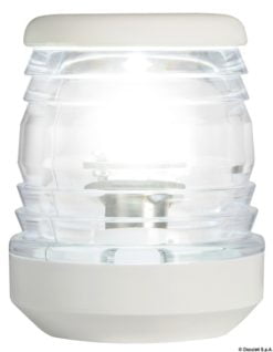 Lampa topowa Classic 360° LED. Biały poliwęglan, ZAŁĄCZONY (dla rurki Ø 20 mm). 12/24V - 1,7 W - Kod. 11.133.14 10