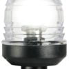 Lampa topowa Classic 360° LED. Czarny poliwęglan, ZAŁĄCZONY (dla rurki Ø 20 mm). 12/24V - 1,7 W - Kod. 11.133.13 2