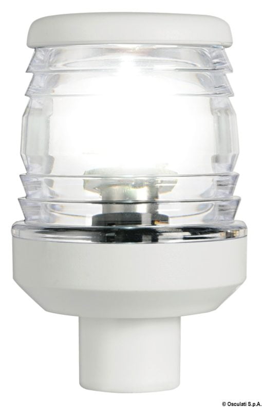 Lampa topowa Classic 360° LED. Biały poliwęglan. 12/24V - 1,7 W - Kod. 11.133.11 4