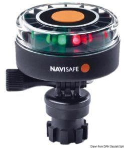 Lampa trójkolorowa NAVISAFE Navilight 2NM - Navisafe Navilight 360° tricolor with suction cup - Kod. 11.139.07 6