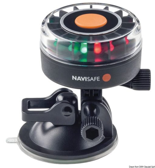 Lampa trójkolorowa NAVISAFE Navilight 2NM - Navisafe Navilight 360° tricolor with suction cup - Kod. 11.139.07 3