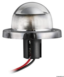 Lampy pozycyjne Utility z chromowanego tworzywa sztucznego ABS. 112,5° lewa - Kod. 11.401.01 8