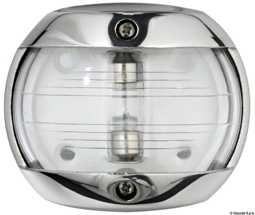 Lampy pozycyjne Compact 12 ze stali inox AISI 316 wybłyszczanej. 112,5° prawa - Kod. 11.406.02 5