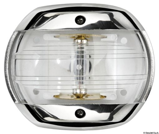 Lampy pozycyjne Classic 12 ze stali inox AISI 316 wybłyszczanej. 112,5° prawa - Kod. 11.407.02 5