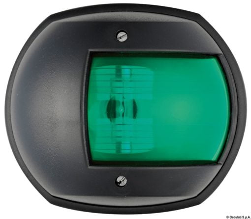 Lampy pozycyjne Maxi 20. 112,5° lewa. 24V. Obudowa - czarna - Kod. 11.411.21 10