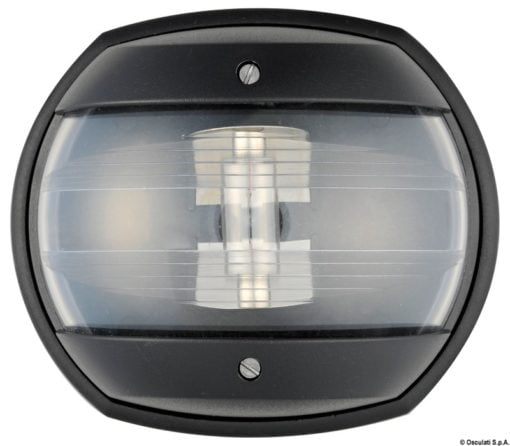 Lampy pozycyjne Maxi 20. 225° dziobowa. 12V. Obudowa - czarna - Kod. 11.411.03 3