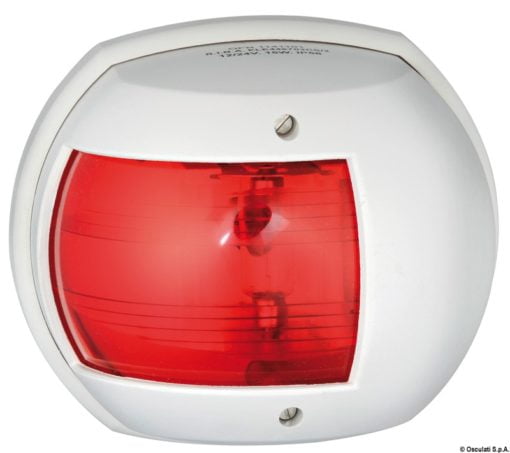 Lampy pozycyjne Maxi 20. 112,5° prawa. 12V. Obudowa - biała - Kod. 11.411.12 7