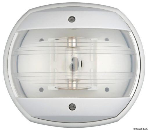 Lampy pozycyjne Maxi 20. 135° rufowa. 24V. Obudowa - biała - Kod. 11.411.34 5