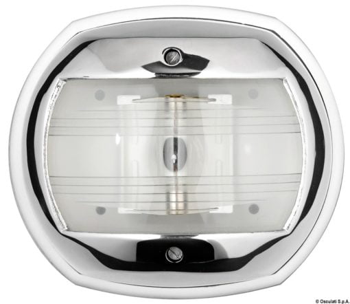 Lampy pozycyjne Maxi 20. 112,5° prawa. 12V. Obudowa - ze stali inox AISI 316 wybłyszczanej - Kod. 11.411.72 4