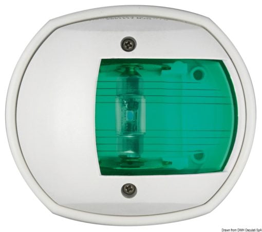 Lampy pozycyjne Compact 12 LED - bianco - 112,5° lewa - Kod. 11.448.11 8
