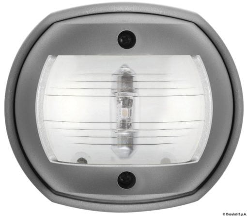 Lampy pozycyjne Compact 12 LED - Compact LED navigation light, left RAL 7042 - Kod. 11.448.61 4
