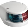 Lampy dziobowe burtowe, dwukolorowe czerwono/zielone - podstawa biała pokrywa biała - Kod. 11.500.02 1