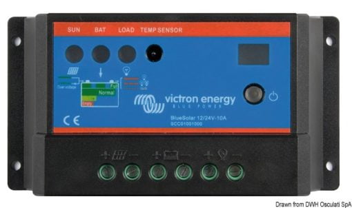 Regulatory ładowania VICTRON Blue - Solar dla paneli słonecznych - Model Blue 10 - Kod. 12.033.02 3