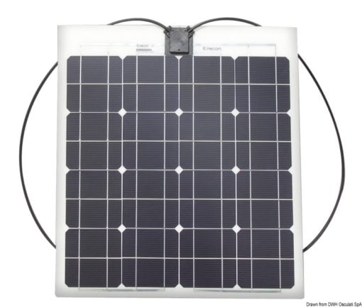 Elastyczne panele słoneczne ENECOM - Moc max (Wp) 40 - 604x536 - Kod. 12.034.02 3