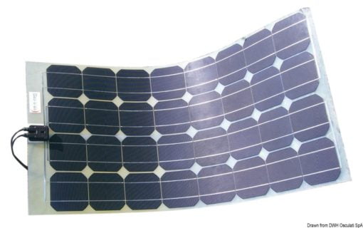 Elastyczne panele słoneczne ENECOM - Moc max (Wp) 130 - 1355x660 - Kod. 12.034.06 3