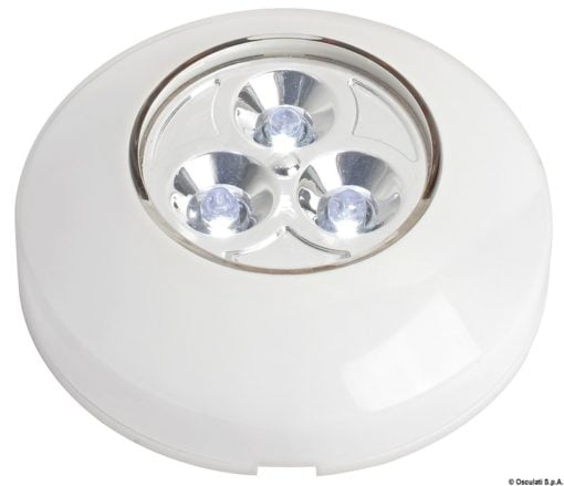 Lampa kajutowa LED białe światło, zasilana na baterie - Kod. 13.176.00 3