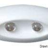 Mini lampa kajutowa LED z białego tworzywa sztucznego - Kod. 13.177.01 2