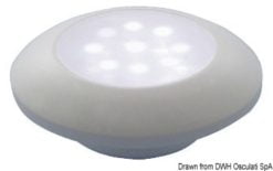 Wodoszczelna lampa kajutowa LED oferująca optymalną wydajność świetlną. Kolor obudowy chromowana. Kolor światła czerwone - Kod. 13.179.06 11