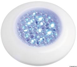 Wodoszczelna lampa kajutowa LED oferująca optymalną wydajność świetlną. Kolor obudowy chromowana. Kolor światła niebieskie - Kod. 13.179.22 7