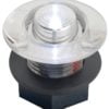 Lampka kajutowa LED do zabudowy - Clear polycarbonate courtesy light w/red LED - Kod. 13.183.02 2