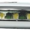 Lampka kajutowa LED do montażu powierzchniowego - Courtesy light,chromed version w/5 LED blue - Kod. 13.187.02 2