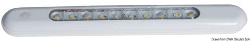 Plafon stojący LED wodoszczelny - Free-estanding watertight LED light 310x40x15 mm - Kod. 13.192.20 3
