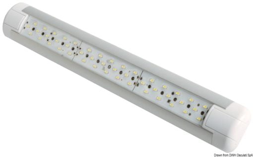 Lampa techniczna Slim LED, odporna na uderzenia - Slim 60-LED light shock-resistant 12/24 V 5.5W - Kod. 13.197.04 7