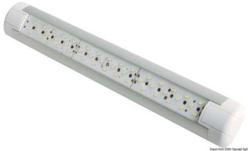 Lampa techniczna Slim LED, odporna na uderzenia - Slim 60-LED light shock-resistant 12/24 V 5.5W - Kod. 13.197.04 6