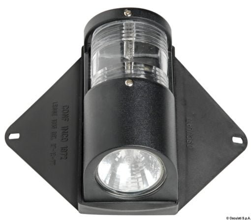 Lampa burtowa i lampa pokładowa Utility dla jednostek do 12 m - Lampka 35 W - Kod. 13.243.86 3