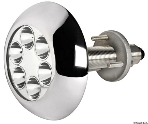 Lampa podwodna do oświetlania podwodzia / pawęży rufowej / trapów - Underwater spot light w/ 12 white LEDs - Kod. 13.288.00 3