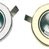 Built-in spotlight without protective glass - Chromed brass - Kod. 13.502.00 1