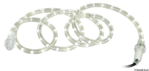 Wąż świetlny łańcuchowy LED 12 V. 2 m. Białe - Kod. 13.836.12 3