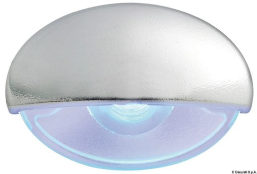 Lampki kajutowe LED BATSYSTEM Steeplight. Korpus Chrom. LED niebieski - Kod. 13.887.04 3
