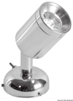 Reflektor przegubowy LED z włącznikiem 8W - Kod. 13.900.02 9