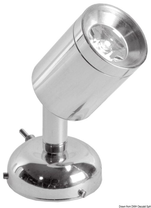 Reflektor przegubowy LED z włącznikiem 18W - Kod. 13.904.02 6