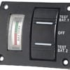 Panel - test dla 2 akumulatorów z wyłącznikiem hermetycznym - Kod. 14.100.04 1